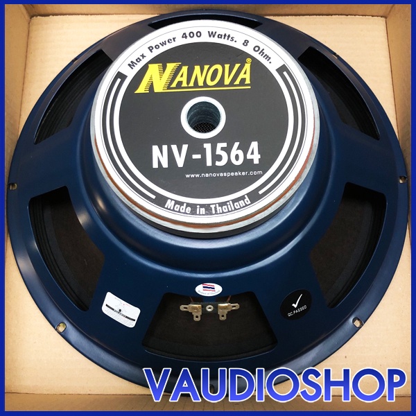 ดอกลำโพง 15 นิ้ว NANOVA NV-1564 (400W) จำนวน 1 ตัว ลำโพง 15" นาโนวา NV1564