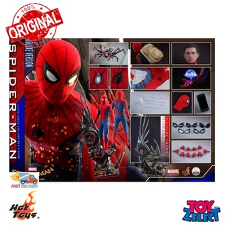 พร้อมส่ง+โค๊ด Spider Man: Spider Man Homecoming 1/4 Scale (Deluxe) QS015 By Hot Toys (ลิขสิทธิ์แท้)