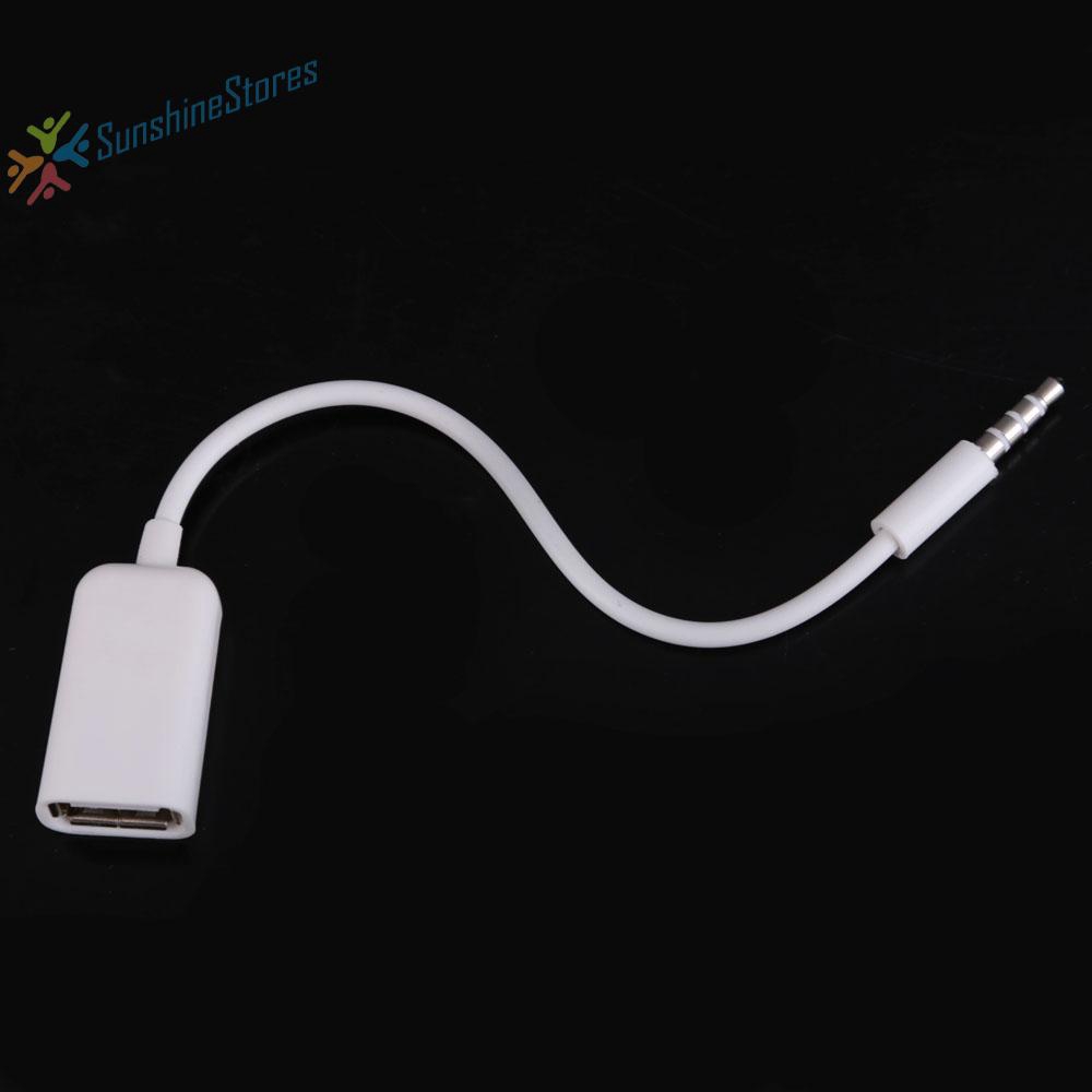 Usb female to aux 3 5 male 