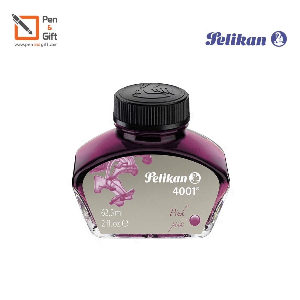 Pelikan Ink Bottle 4001 Ink for Fountain Pen 62.5ml หมึกขวด หมึกปากกาหมึกซึม  Pelikan Ink 4001 [Penandgift]