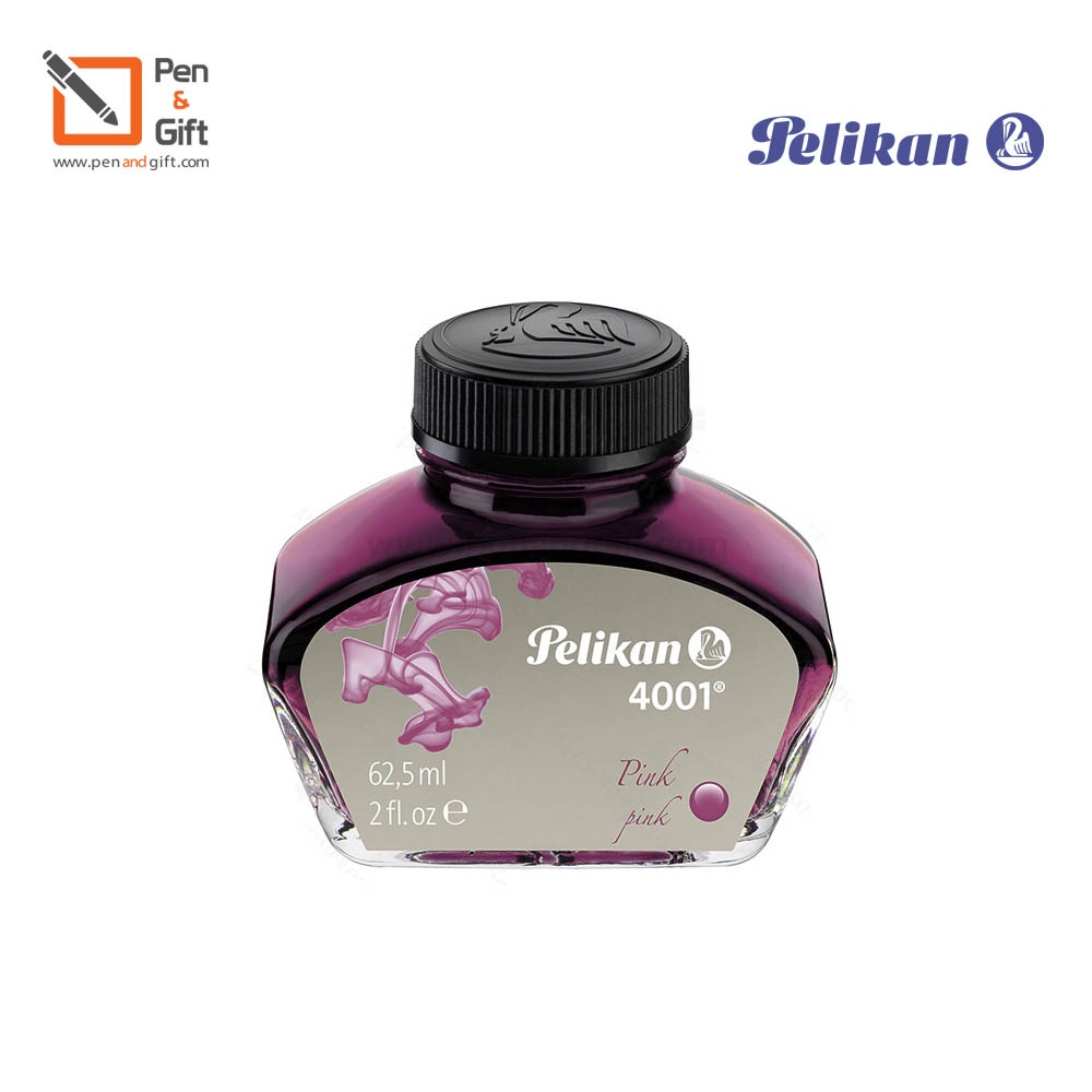 Pelikan Ink Bottle 4001 Ink for Fountain Pen 62.5ml หมึกขวด หมึกปากกาหมึกซึม Pelikan Ink 4001 [Penandgift]