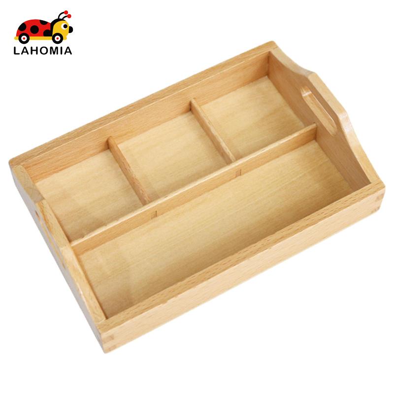 Lahomia ของเล่นไม้ Montessori เสริมการเรียนรู้เด็ก