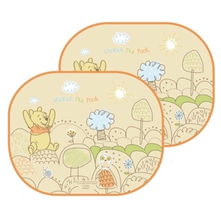 🌟พร้อมส่ง🌟 ม่านบังแดดลายตัวการ์ตูนสุดน่ารัก NAPOLEX Disney Winnie the Pooh Folding Window Sunshades (Pack of 2)