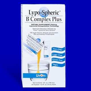 (สั่งทั้งกล่อง กดสั่ง30ชิ้นค่ะ) แบ่งขาย 1ซอง Lypo spheric B complex วิตามินรวมลดริ้วรอย ต้านอนุมูลอิสระ