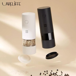 Uareliffe Electric Salt And Pepper Grinder Ceramic Grinder Spice Grinder 5 Mode Automatic Mill Seasoning Muller Kitchen