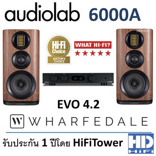 Audiolab 6000A Black + Wharfedale EVO4.2 Black (PACK2)