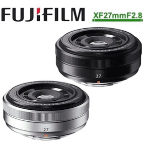 เลนส์ Fujinon 27mm f2.8 สีเงิน เลนส์ฟูจิ เลนส์fuji เลนส์กล้อง เลนส์ 27 มม.