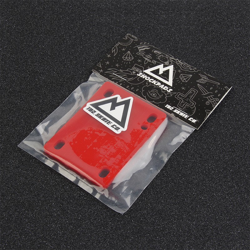 1 Pair Skateboard Shock Riser Pads Longboard Rubber Damping Pad 3MM