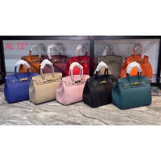 MS กระเป๋าถือ HM birkin 12” กระเป๋าแบรนด์เนม กระเป๋าปั้มแบรนด์👛