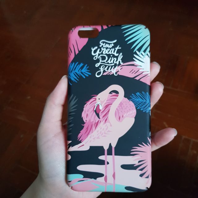 เคสนกฟามิงโก้ iphone6plus มือสอง