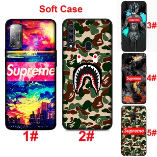 OPPO A91 A92 A92S A93 A73 2020 A54 A94 A95 4G 5G Soft Cover Fashion Supreme logo Phone Case