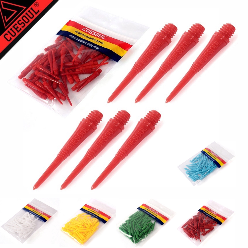 CUESOUL 2BA Nylon Dart Soft Tip ,Dart Points สําหรับลูกดอกอิเล็กทรอนิกส์ (15 ชิ้น/50 ชิ้น)
