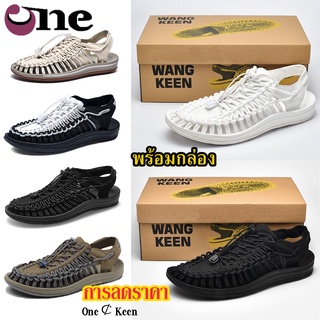 【One￠Keen】แตะ รัด ส้น สไตล์ Kenen Sandal ชาย หญิง （35-44 หลา）รองเท้าใหญ่ รองเท้า แตะ รัด ส้น สไตล์ ชาย รองเท้าใหญ่ หญิง