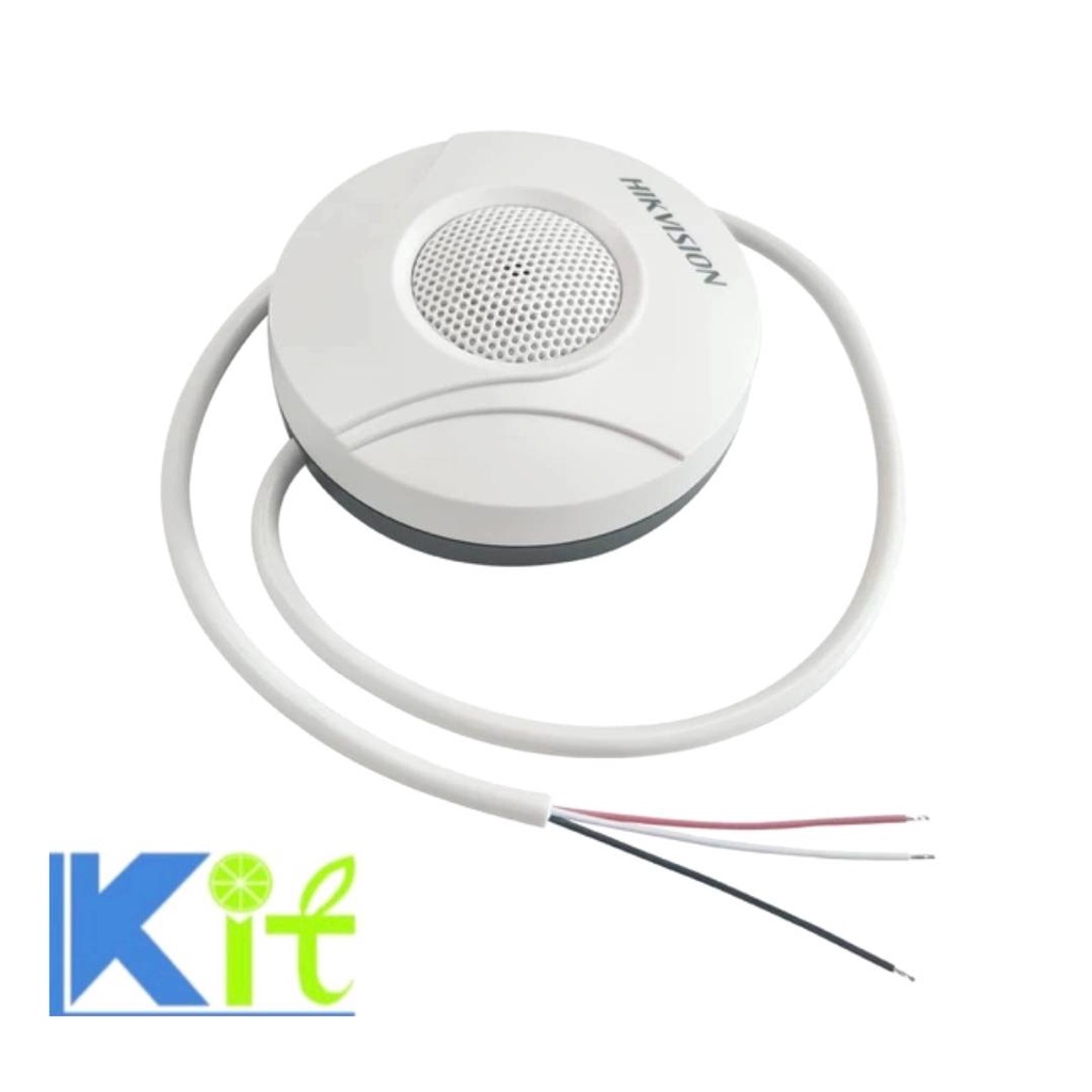 Hikvision ไมโครโฟนสำหรับกล้องวงจรปิด รุ่น DS- 2FP2020 HI-FI Microphone for CCTV สำหรับความปลอดภัย