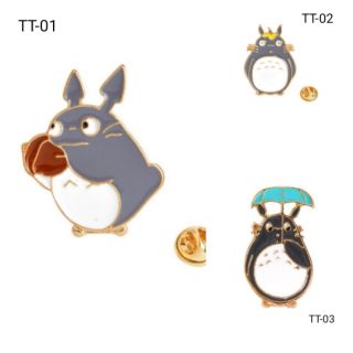 [พร้อมส่ง]เข็มกลัดโลหะลายการ์ตูน Totoro