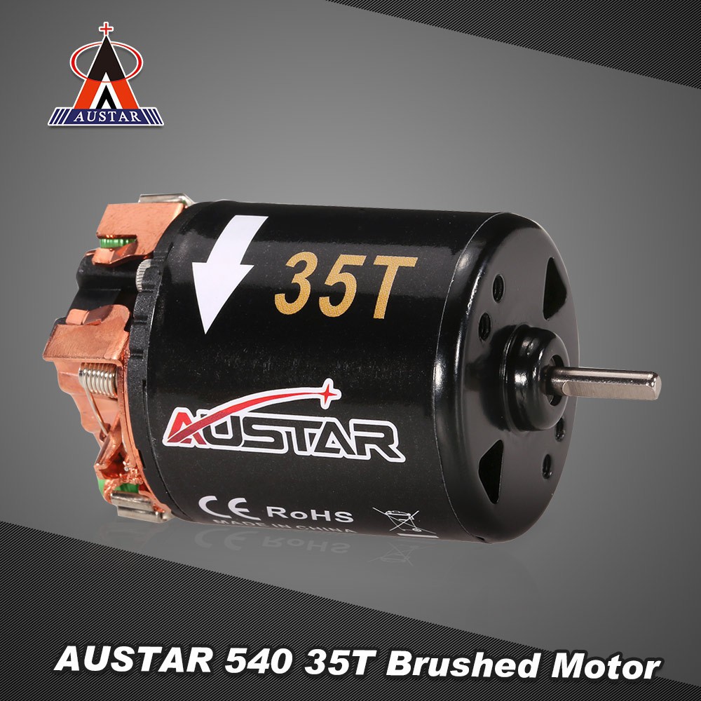 D&B AUSTAR 540 35T Brushed Motor สำหรับ 1/10 ปิดถนนรถมอนสเตอร์รถบรรทุก ...