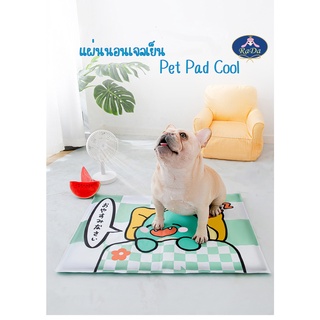 แผ่นนอนเจลเย็นสำหรับสุนัขและแมว Pet Cool Gel Mat ที่นอนเจลเย็น