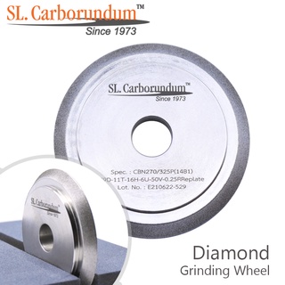 หินเพชร ล้อเพชร จานเพชรลับคม ใบเลื่อย ตรา SL.Carborundum