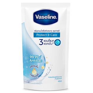 Free Delivery Vaseline Body Wash Protect and Care 400ml.Refill Cash on delivery