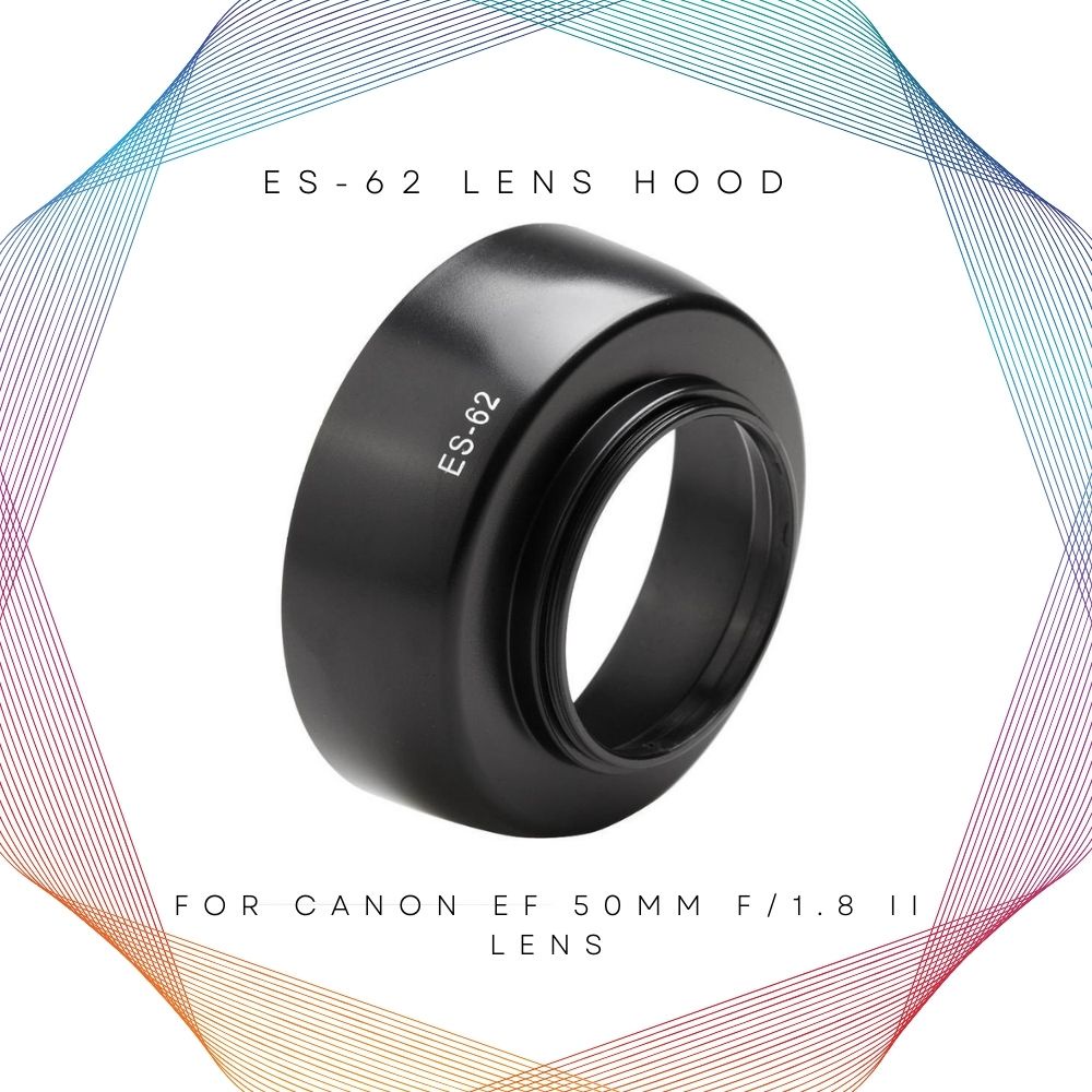 ES-62 ES62 เลนส์สําหรับกล้อง Canon EOS EF 50 มม. f/1.8 II Canon DSLR