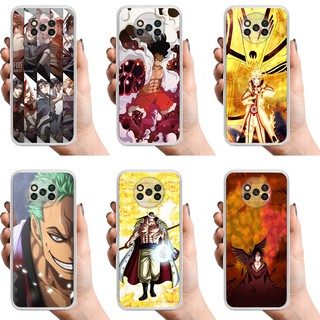 Fashion Anime &amp; One Piece Xiaomi POCO X3 NFC Pro X3Pro Mi 10T lite 5G เคส Case Soft TPU Silicone Matte Cover Casing เคสซิลิโคน