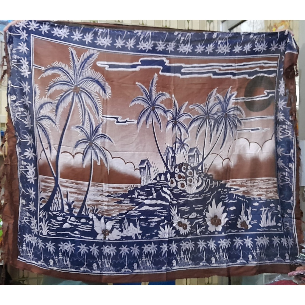 ผ้าคลุมไหล่ผ้าห่มบาหลี/ผ้าบาลี Motif SR01 - SFShop