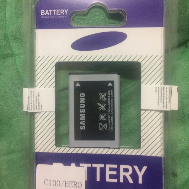 แบตเตอรี่samsung c130/hero(800mAh)