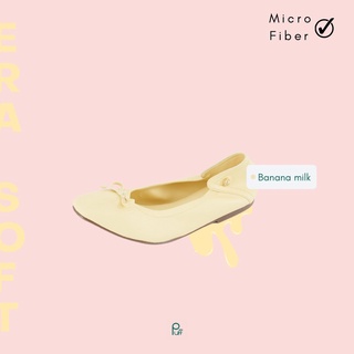 PUFFSHOES.OFFICIAL : Era soft ballerina V.2 Banana milk