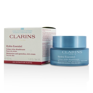 CLARINS - Hydra-Essentiel Moisturizes &amp; Quenches Rich Cream - 50ml/1.8oz