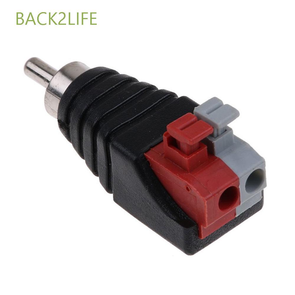 Back2Life อะแดปเตอร์เชื่อมต่อสัญญาณวิดีโอ Rca ทนทานแจ็ค Rca Rca Press ...