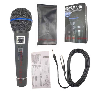 Yamaha Professional Microphone ไมโครโฟนร้องเพลง เสียงดี ชัดใส เปิดสวิ๊ท ปิด-เปิด