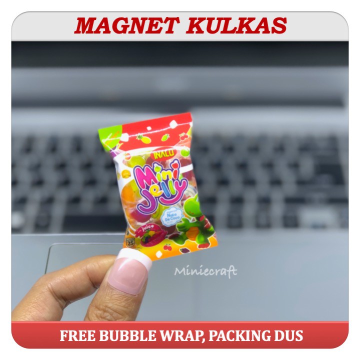 INACO MINI JELLY MINIATURE FRIDGE MAGNET ผลิตภัณฑ์