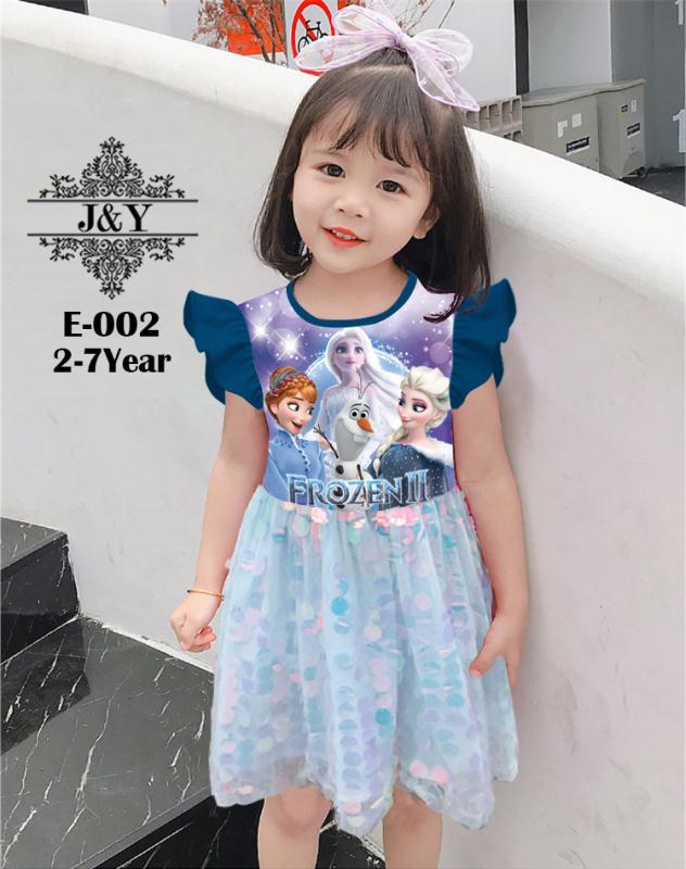 AILUBEE SEQUIN GIRL DRESS FROZEN II-E002