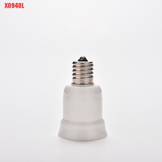 Xo94ol E17 เป็น E27 ฐานซ็อกเก็ตไฟ LED ฮาโลเจน CFL อะแดปเตอร์แปลงหลอดไฟ