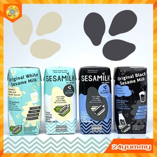 Sesamilk ผลิตภัณฑ์นมจากงาแท้ 100% อร่อมเข้มข้น หอม มัน หวานน้อย ผู้แพ้นมวัม แพ้นมถั่งเหลือง ทานได้