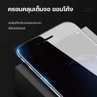 ฟิล์มกระจก เต็มจอ สำหรับiPhone กันมองกันเสือก IP17pro 16pro 16plus 16promax 15pro 15promax 13promax 12promax xsmax