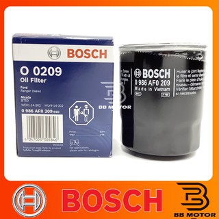 กรองน้ำมันเครื่อง Bosch Ford Ranger / Mazda BT50 #0209