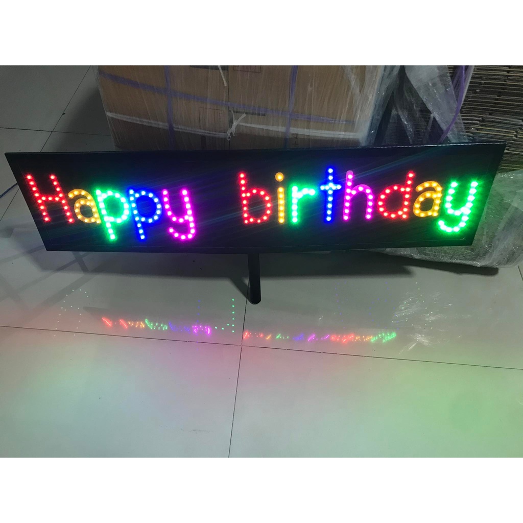 ป้ายไฟ LED HAPPY BIRTHDAY สินค้าพร้อมส่ง