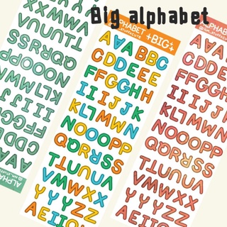 Big Alphabet ตัวอักษรภาษาอังกฤษแบบตัวพิมพ์ใหญ่