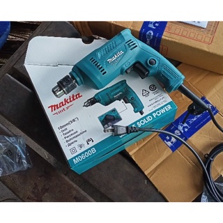 ของแท้ MAKITA สว่านไฟฟ้า รุ่น M0600B ขนาด 3/8 นิ้ว มอเตอร์ประสิทธิภาพสูง กำลังไฟฟ้า 350 วัตต์ ขนาด 3/8 นิ้ว