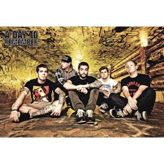 A Day to Remember,โปสเตอร์วงดนตรีต่างประเทศ AM/EU