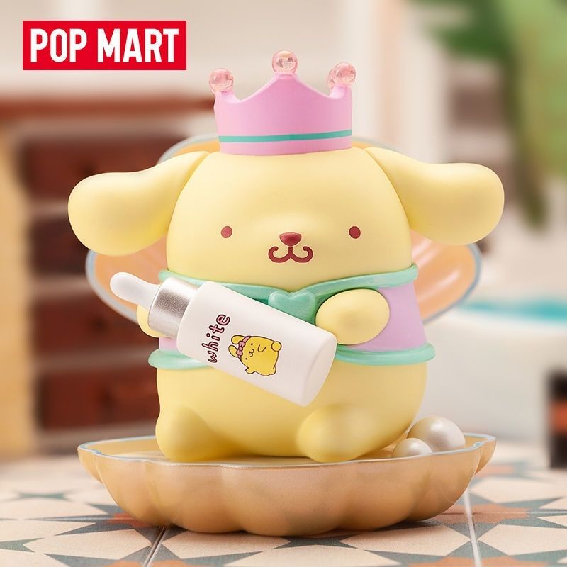 Popmart POPMART กล่องสุ่ม ตุ๊กตา hellokitty Sanrio Family Beauty