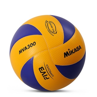 Mikasa MVA300 ลูกวอลเลย์บอล PU นิ่ม ไซซ์ 5