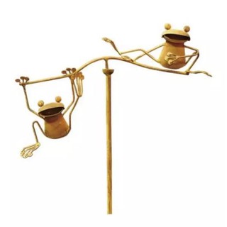 Red Carpet : RCP34254* อุปกรณ์ตกแต่งสวน Studios Balancing Buddies Small Yard Art, Frogs