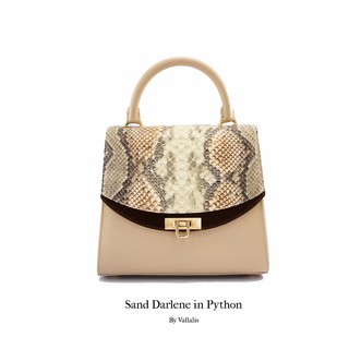 กระเป๋าสะพาย กระเป๋าสะพายข้าง กระเป๋าถือ (Sand Darlene in Python) กระเป๋าแฟชั่น กระเป๋าหนังเทียม กระเป๋างานพรีเมี่ยม