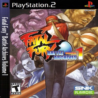 Fatal Fury Battle Archives ภาค1 (USA) [PS2 DVD]