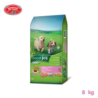 [MANOON] DOG N JOY Complete Puppy&amp;Mother Chicken&amp;Milk 8kg