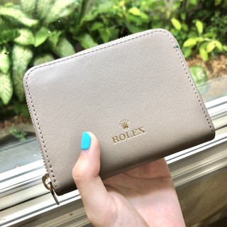 Rolex Wallet Saffiano Leather