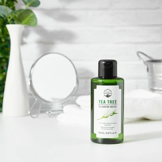 Naturista คลีนซิ่งทีทรี เช็ดเครื่องสำอาง ทำความสะอาดล้ำลึก Tea Tree Cleansing Water 150ml