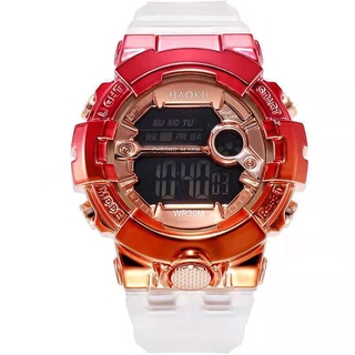ราคานาฬิกาข้อมือดิจิตอล แฟชั่น หน้าปัดสวย คุณภาพดี นาฬิกาข้อมือUnisex W020